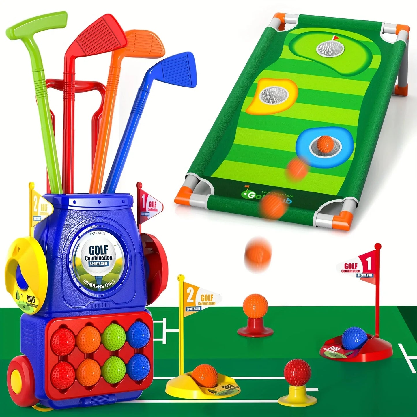Deluxe Kids Golf Playset