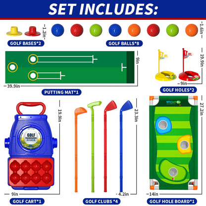 Deluxe Kids Golf Playset